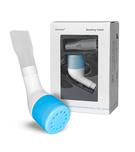 Helalkit Natural Lung Exerciser & Mucus Removal Device, Natural Breathing Device to Expand Lung Capacity & Remove Mucus & Unblock Airway