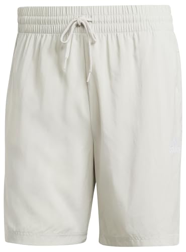 adidas Hombre AEROREADY Essentials Chelsea Small Logo Shorts, alumina, M