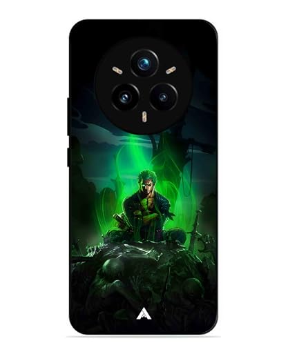 Image of Premium Anime 1 Case for Realme 14 Pro (Glossy Finish) Soft-Touch Metal TPU Back Cover, Shockproof, Designer, Aesthetic Mobile Phone Case