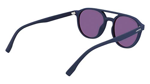 Lacoste Mixte L881s-414 Lunettes de soleil, Bleu, Taille unique EU - Image 8