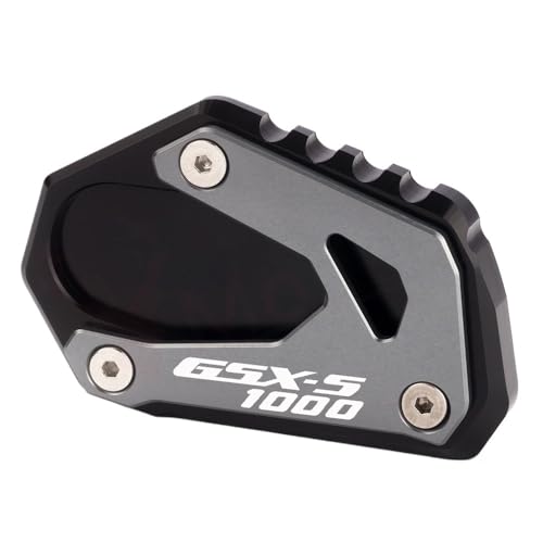 Plaque de support d'extension en alu CNC pour béquille latérale GSX-S 1000