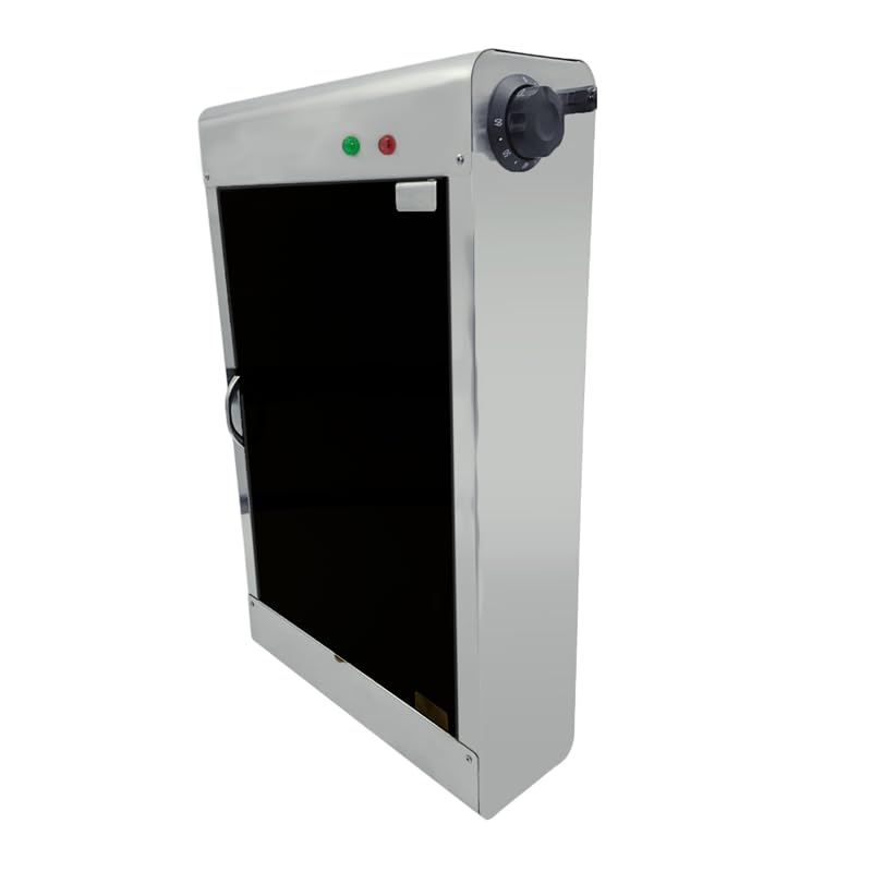 Stérilisateur UV Professionnel pour Couteaux - 10 à 12 Couteaux - Désinfection 99% - Support Magnétique - Inox