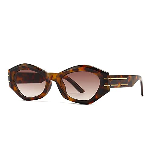 Image of Square Thick Frame Wide Leg Sunglasses Women Retro Beach Sunglasses Men Hip Hop Party Sun Glasses UV400