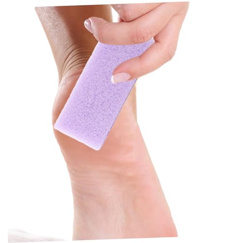 Beavorty 4 Pcs face Scraper Tool Pedicure Tools for feet Foot Exfoliator Foot Exfoliator Foot Remover Pedicure Scraper Purple Foot File Double Sided - Image 7