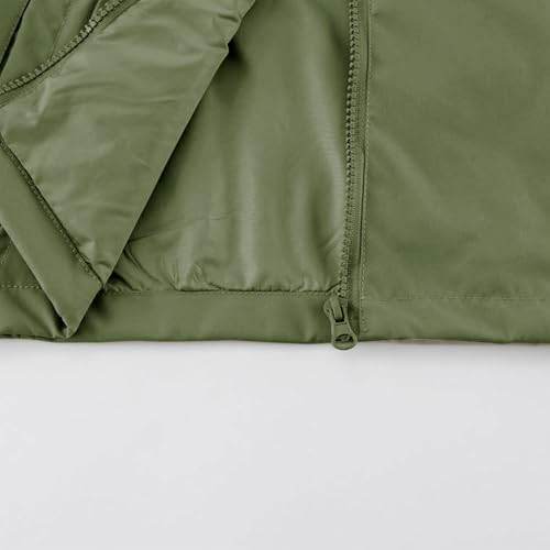 Boys Girls Jacket Waterproof Windbreaker Casual Fashion Hoodie Kids Long Sleeve Zip Up Fall Winter Coat With Pocket2