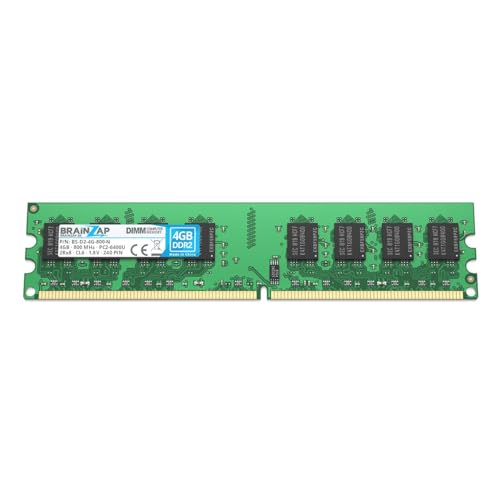 Barrette RAM DDR2 800 MHz 4Go PC2-6400U mémoire DIMM pour mise à niveau PC