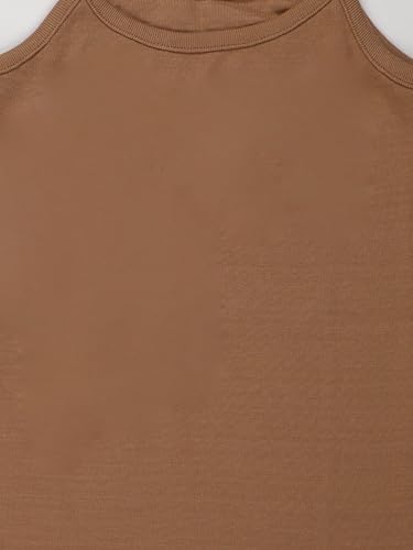 Image of KiddoPanti Girls 100% Cotton Rib Solid Camisole Tank Top Pack of 3