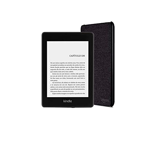Kindle Paperwhite 8 GB (10ª Geração) + *Capa de tecido resistente à água*
