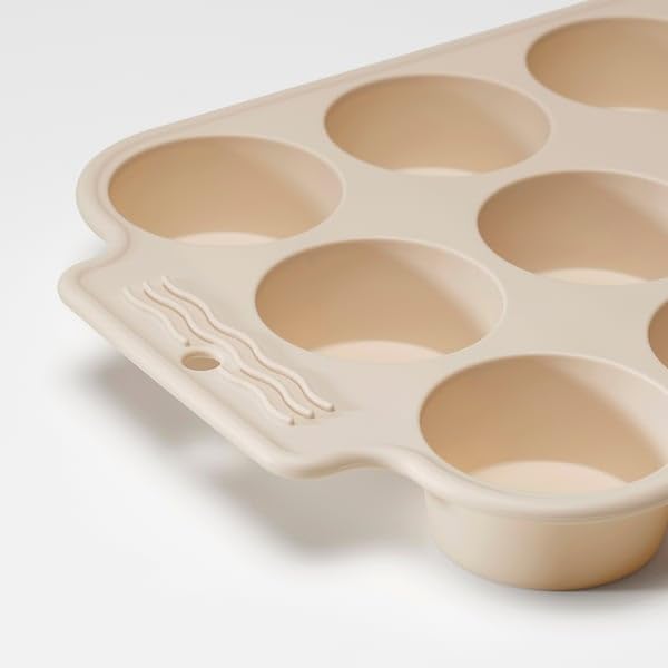 ProTuning BAKTIDER Stampo per muffin, beige chiaro, 35x23 cm
