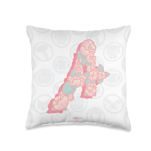 Coussin Avengers Marvel floral multicolore, idée cadeau originale pour fan - 2