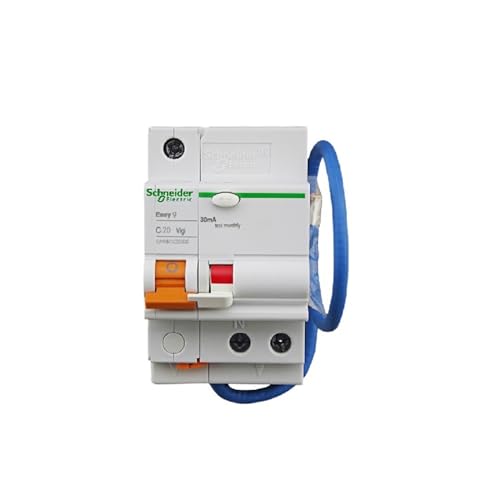 Disyuntor de protección de corriente residual EA9R 1P+N de 6A tipo C 7