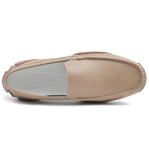 Men's Loafers Casual Shoes Slip On Driving Loafers Penny Loafers with Rubber Sole Soft Light-Weight Flats Boat Free Shoes…4