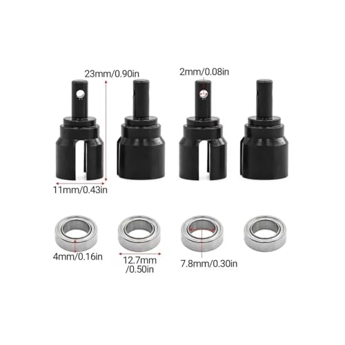 Upgrade Repairs Accessories MJX 14209 différentiel cup roulement - 5