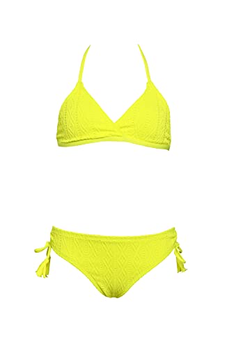 Image of Hobie Girls Triangle Halter Bikini Top and Hipster Bottom Swimsuit SetTwo Piece Swimsuit