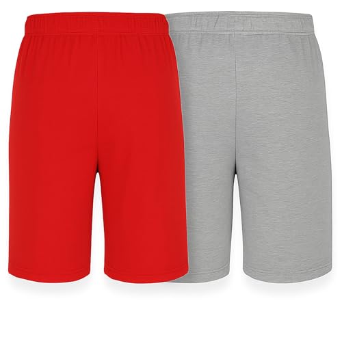 شورت (سروال قصير) للرجال من هاينز، مصنوع من القطن، حُزمة من عبوتين, 4XL، من هانز، بوليستر، قطن