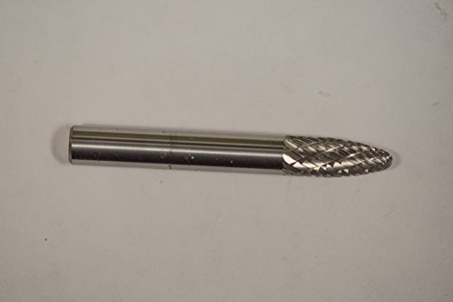 Punta fresadora Carbide SF-1 doble corte 1/4" x 5/8" miniatura 5