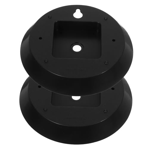 IWOWHERO Clock Mechanism Protective Cases 2pcs Plastic Back Covers for Outdoor Clock Mechanism