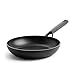 Produktbild KitchenAid Classic Forged Bratpfanne (24cm), hart anodisiert, PFAS-freie gesunde keramische Antihaftbeschichtung beschichtet, Induktionsgeeigent, Backofengeeignet, Spülmaschinengeeignet, Schwarz
