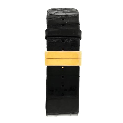 Pre-Loved Matelasse Quartz Watch Yellow Gold and Alligator 194