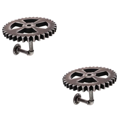 PRETYZOOM 2 Piezas Estante de tubería estantes de Cocina montados en la Pared estantería de Pared decoración de Pared Estante Colgante Estante de Almacenamiento Soporte de Estilo Industrial