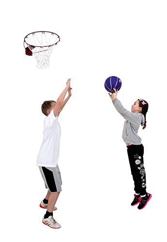 Sure Shot Unisex Home Court Ring + Net, rot/weiß, One Size - Image 3