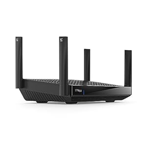Linksys WiFi Mesh 6E Tri-Band Router | Fast and Reliable speeds | Connect 50+ Devices | Coverage of 2,500 Sq Ft | 2021 Release