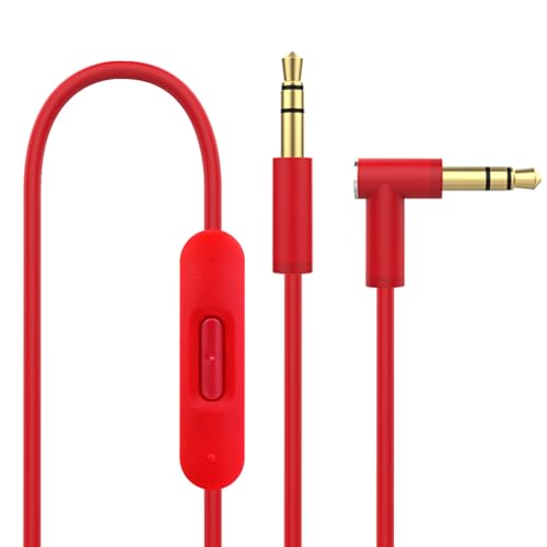 Cordon d'extension pour Beats Solo 3 et Studio avec micro rouge