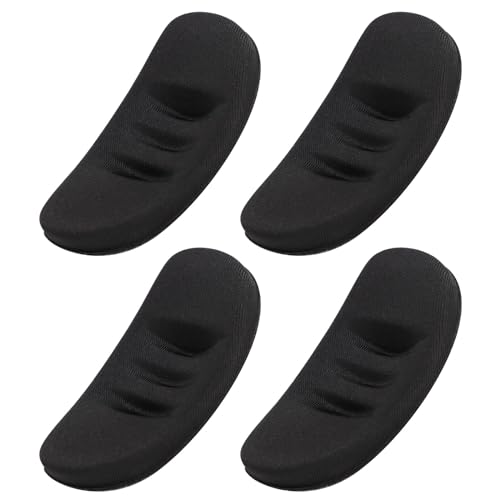 4pcs Softball Fielder's Facemask Chin Cup, Comfortable Catchers Mask Chin Padding Replacement Face Mask Chin Pads Guard Protector Protective Baseball Helmet Padding for Men Women Teens