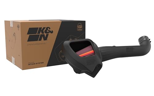 Image of K&N NextGen Cold Air Intake System: High-Flow Cotton Filter: Compatible with 2012-2018 JEEP: Wrangler, Wrangler JK, 50-1566