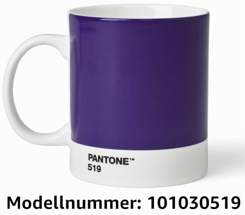 Pantone Kaffeetasse, Porzellan, Violet 519, 8.4 x 8.4 x 12.1 cm – Ansicht 4