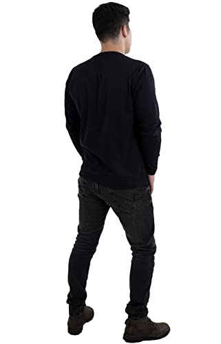 Kit 3 Camisetas Manga Longa Masculinas Slim Algodão 30.1 Zaroc (501, M)