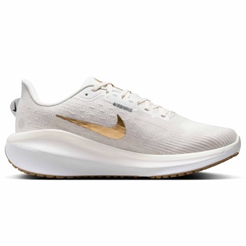 Nike Vomero 17 Women's Road Running Shoes (FB8502-006, Phantom/Light Bone/Sail/Metallic Gold) Size 102