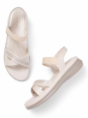 Image of Marc Loire Women's Comfortable Slip on Casual Open Toe Flats Sandals