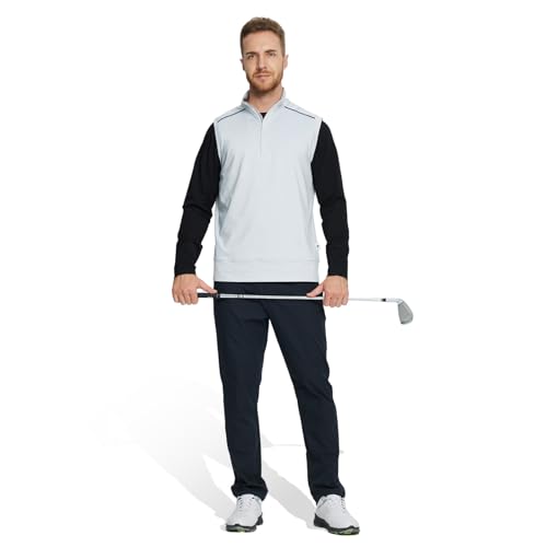 M MAELREG Quarter Zip Vests