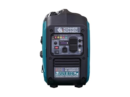 KS German Portable Dual Fuel Inverter Generator, 2000 Peak Watt, 120V, 60Hz Pure Sine Wave, Super Quiet, Lightweight, CO Sensor, Ideal for Outdoor, Camping, RV Ready, Parallel connection - Image 3