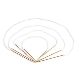 JubileeYarn Rundstricknadeln-Set aus Bambus, 4 Längen (40,6 cm, 61 cm, 76,2 cm...
