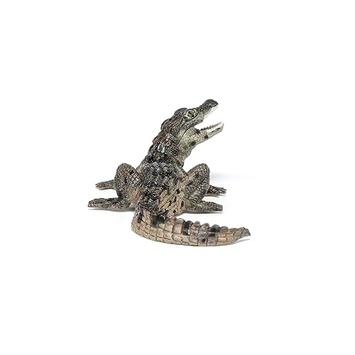Papo - Tierfigur - Baby Krokodil, Erste Schritte in der Welt der Reptilien, Kinderspielzeug ab 3 Jahren - Sensibilisierung für die biologische Vielfalt des Wassers