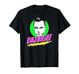 The Big Bang Theory Neon Sheldon Bazinga T-Shirt
