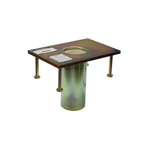 FallTech 65030CFZ, Flush-Mount Sleeve Zinc Plated for Confined Space Davit, 1 pc