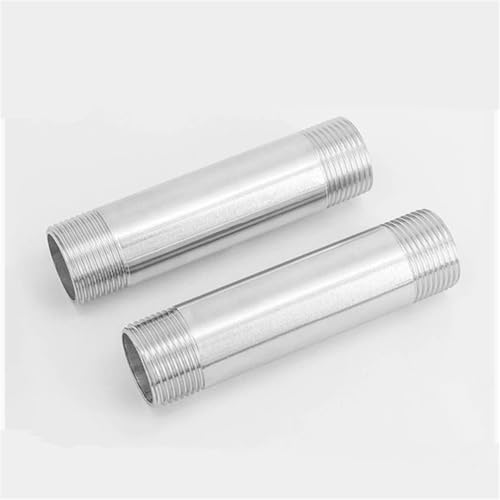 Manga roscada de acero inoxidable 304 de 2" para reparar tramos largos de tubería 4