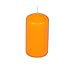 SENTIFLORE 6BPC001AM Bougie Parfumée Cylindrique Paraffine Orange 6,5 x 6,5 x 14 cm