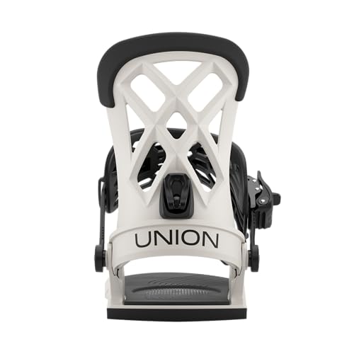 Union Flite Pro Men\'s Snowboard Bindings, Bone, Large