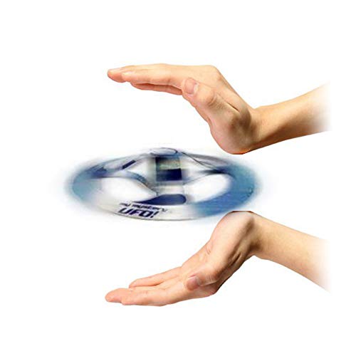 ZQION Mystery UFO Floating Flying Saucer Magic Tricks Float in Mid-air Street Stage Magic Gimmick Outdoor Toy