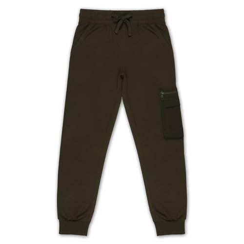 Image of Alan Jones Clothing Boys Joggers Trackpant | Premium French Terry Cotton Blend | Patch Pocket Detail | Casual, Playwear & Loungewear
