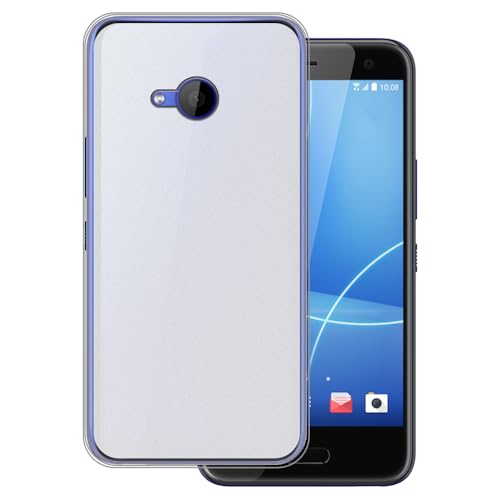 OAGELIM Hülle kompatibel mit HTC U11 Life Hülle Stoßfeste TPU Weiche Flexible Schützende Handyhülle mit Kratzfestigkeit & Militärischer Fallschutz (Weiß)