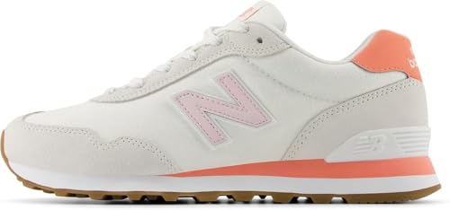 New Balance Women's 515, Reflection/Rose Sugar/Sunfade Red/White, 7.5 Wide