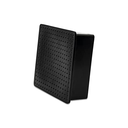 Embouts carrés pour pieds de chaise de 80x80mm avec protections de sol en PVC
