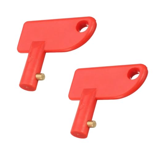 Tuxihapp Battery Disconnect Spare Keys, Universal Auto Battery Power Kill