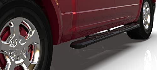 Estribos Vanguard Black Powdercoat Rival para Jeep Wrangler JL 4 puertas