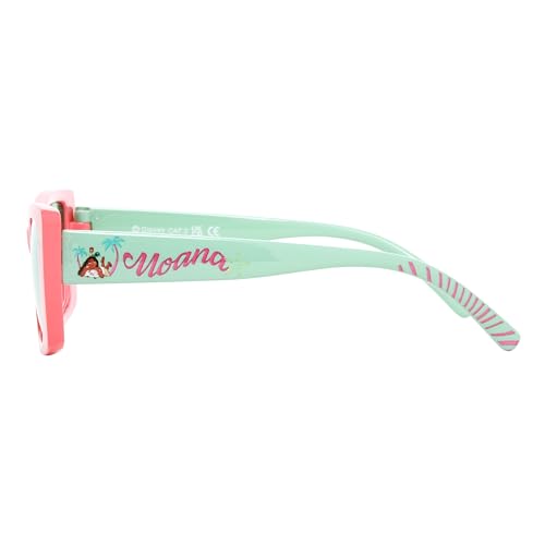 Disney Girls' Moana Ocean Breeze Cat Eye Sunglasses, Coral and Teal, 44 mm3